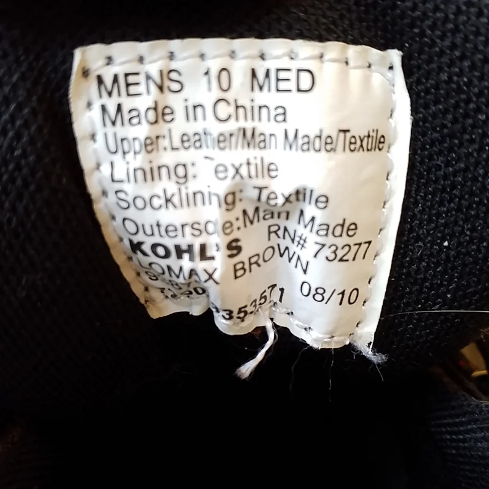 Sonoma mens size
